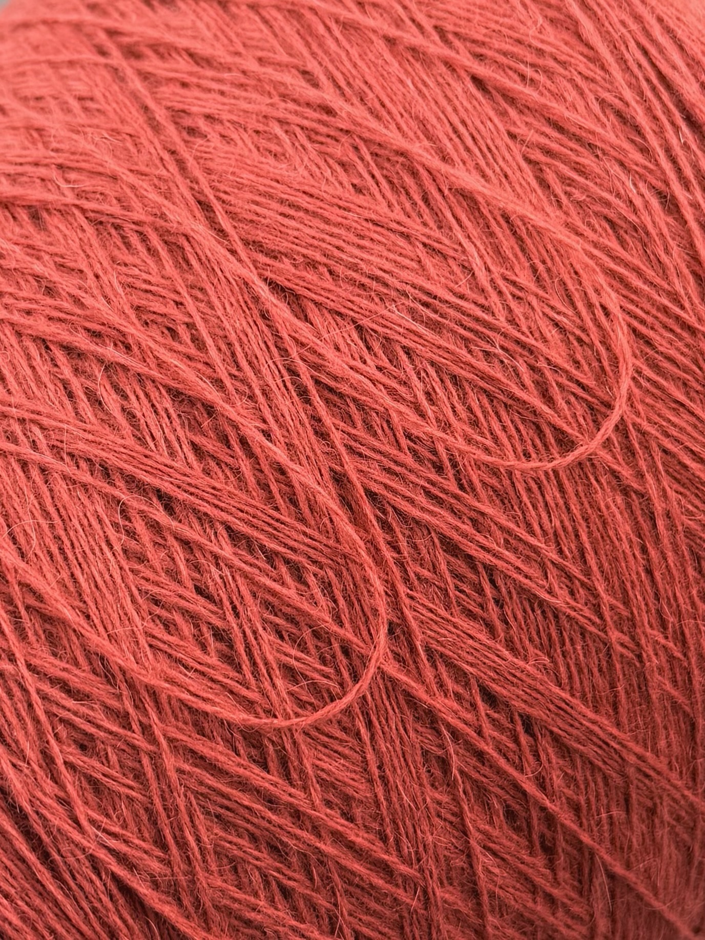 Lafil Hunter 2/12 – Garn aus Alpaka & Merino Ziegelrot